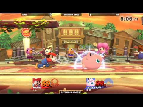 WBB #86 | Beast (Mario) vs Blue (Jigglypuff) - Round Robin - Smash 4 Singles