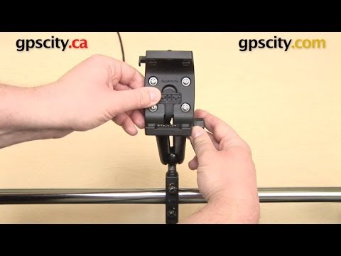 RAM Mount Powered Motorcycle Mount Kit for Garmin Montana/Monterra Series (RAM-B-174-MONT)