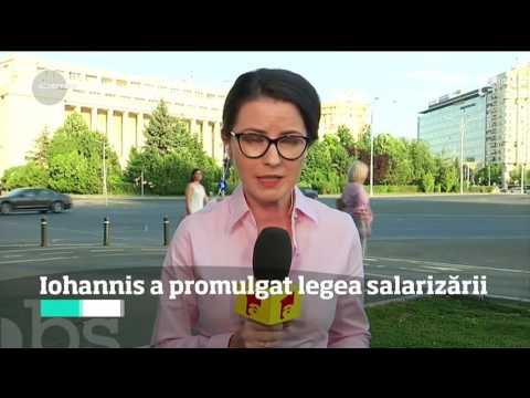 A fost promulgată legea salarizării