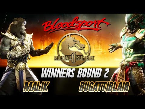 Mortal Kombat 11 - Malik (Liu Kang) vs BuggatiBlair (Kotal Kahn) [1080p/60fps]