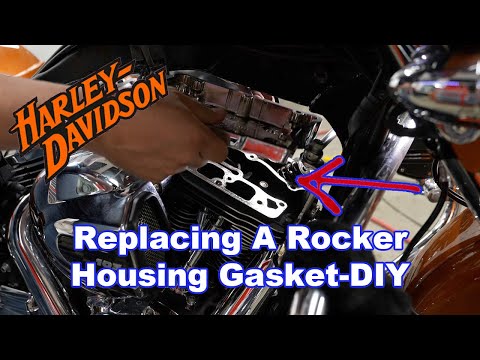How To Install A Rocker Housing Gasket On A Harley-Davidson-DIY