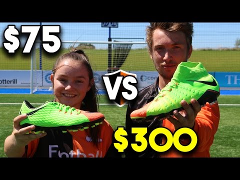 $75 Vs $300 FOOTBALL BOOTS!! Cheap v Pro Nike Hypervenom III