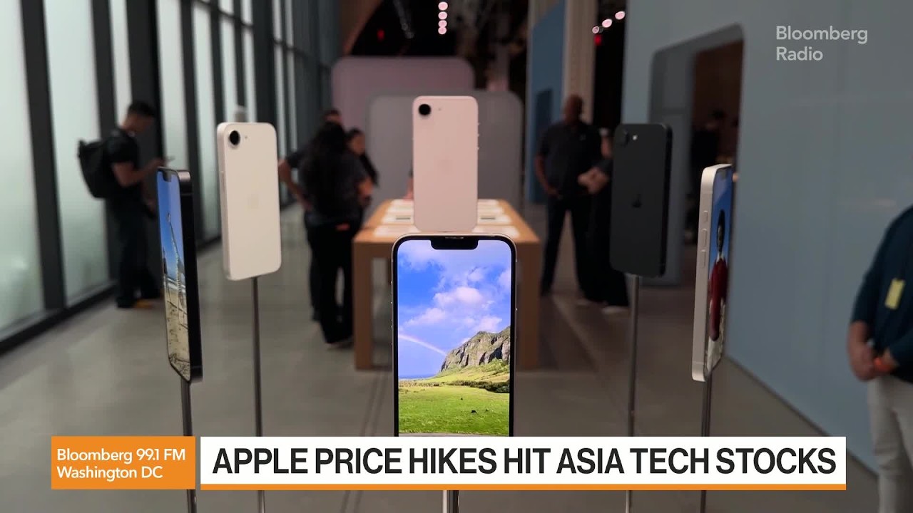 AI Cost Reality Check Hits Asia Tech Stocks as Apple Hikes Prices - Bloomberg Podcast