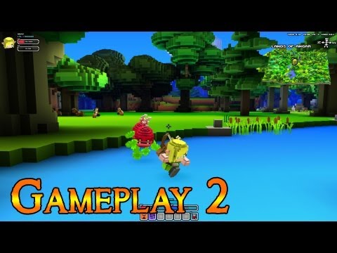 Cube World Gameplay part 2 Elf Warrior (1080p) HD