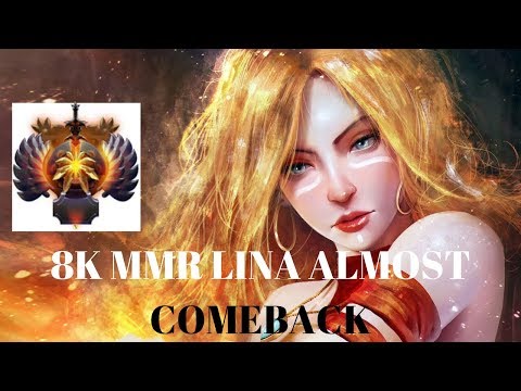 LINA - I've ALMOST COMEBACK | Dota 2 Pro Gameplay