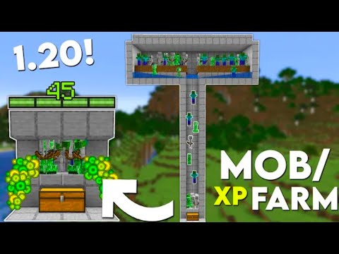 Insane Minecraft XP Farm - No Mob Spawner!