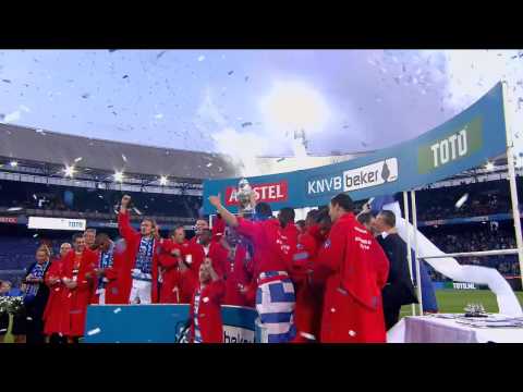 PEC Zwolle krijgt de beker in handen!