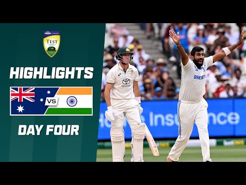 Australia v India 2024-25 | Fourth Test | Day Four