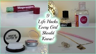 preview picture of video '9 LIFE HACKS EVERY GIRL SHOULD KNOW : TRAVEL EDITION! | Britany's Beauty'