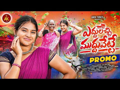 YEDDULACHE MUDDUVETTE LATEST FOLK SONG 2026 | SINGER PRABHA | NAGAVVA | VAISHNAVI SONY | AKN TUNES