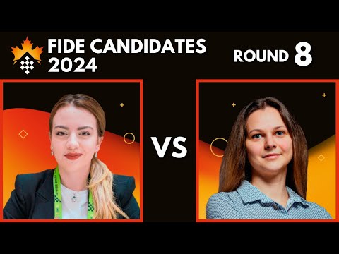 Nurgyul Salimova vs Anna Muzychuk | FIDE Women's Candidates 2024 | Round 8