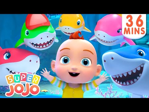 Baby Shark Dance Song   More Nursery Rhymes _ Kids Songs - Super JoJo