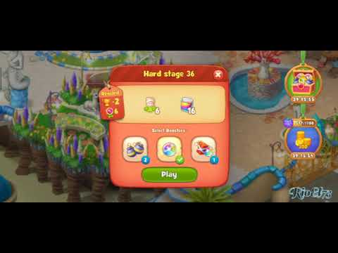 Gardenscapes level 9166 stage 31 - 45 ❤️ Gameplay Well Done