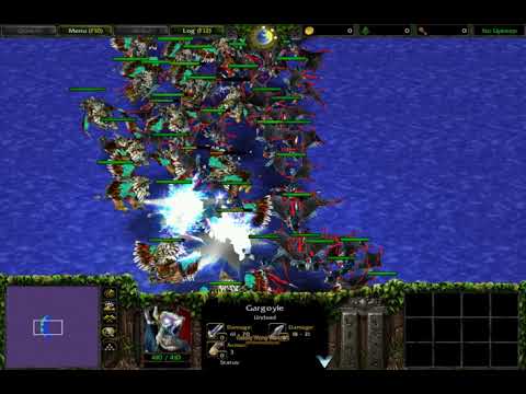 100 Gryphon Rider vs 100 Gargoyle 1080p