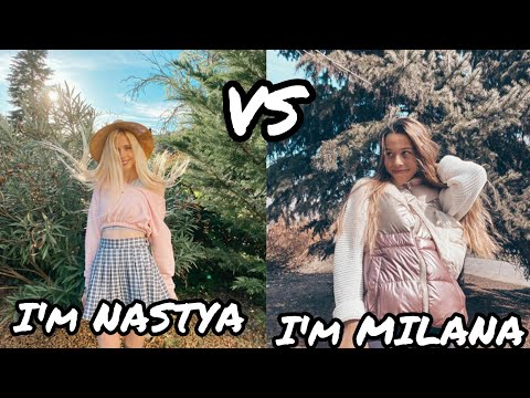 MILANA VS NASTYA. У кого круче ЛАЙКИ?