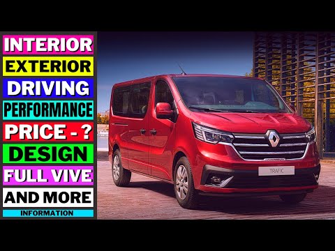 2021 Renault Trafic Combi Red Color | Interior - Exterior - Driving - Price
