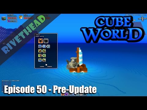 Cube World Pre-Update with Friends Ep50 "Getting left behind in an Ocean"