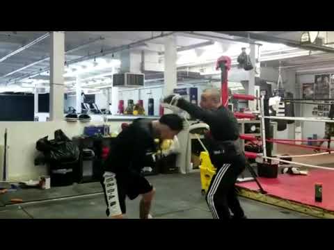 CRAZY BOXING SPEED FROM GEORGE KAMBOSOS