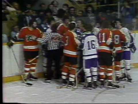 Toronto Maple leafs vs. Philadelphia Flyers  1976 S.C.Q.F.'s Game 6  4-22-76  Part 4