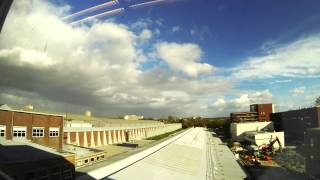 GoPro HD Time lapse of fast moving clouds