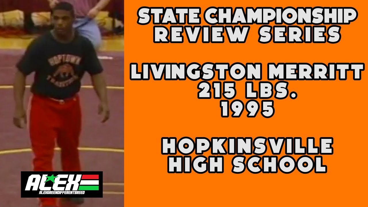 State Wrestling Championship match review w/ Livingston Merritt (Hopkinsville HS; 1995 215 lbs.)