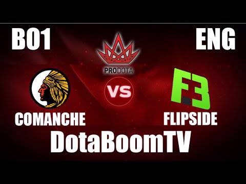 COMANCHE VS FLIPSIDE | PRO DOTA CUP | BO1 | EU PLAYOFF | ENG CAST | LIVE ! GIVEAWAY!!!