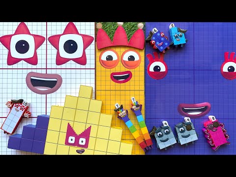 Looking for Numberblocks NEW 13097  Puzzle Tetris Shape ASMR  | Numberblocks Satisfying Video