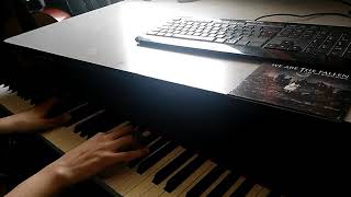 We are the fallen dont leave me behind piano cover