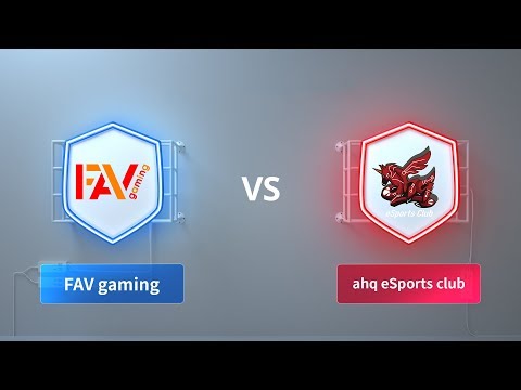 FAV Gaming vs ahq eSports club - 2018 CRL Asia Week 4 Day 3