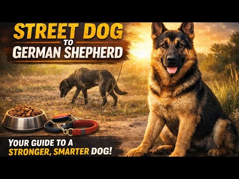 How to Train a Street Dog Like a German Shepherd | Complete Guide