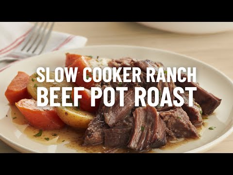 Slow Cooker Ranch Beef Roast