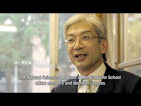 ICU Graduate School - Voice of Faculty (4) Natural Sciences