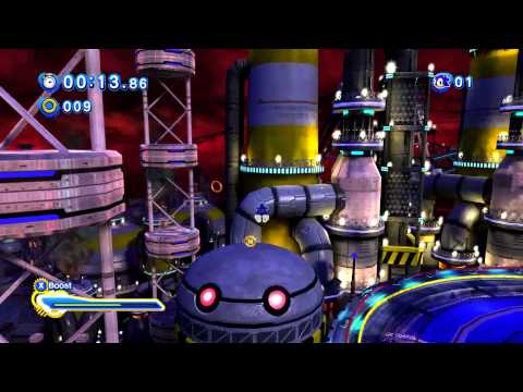 Sonic Generations Chemical Plant act 2 shortcut