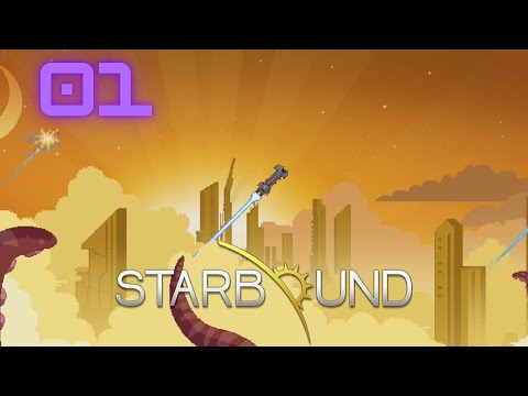 STARBOUND 🪐 Let's Play Episode #001 Our Start into the Wide Universe 🌌 [German/Deutsch]