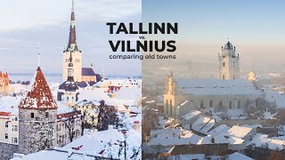 Comparing The Old Towns Of Tallinn & Vilnius