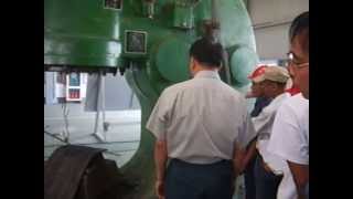 worker training of 1 ton air hammer in Burma