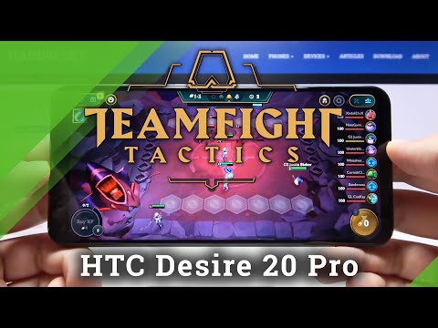 How Teamfight Tactics Works on HTC Desire 20 Pro - TFT Mobile Game Test