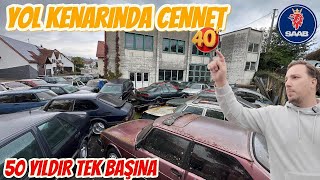 TERK EDİLMİŞ 40+ SAAB !! MEŞHUR UDO USTANIN ARABALARI - LOST PLACE
