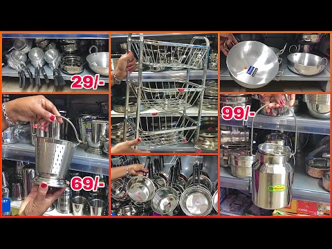 SPAR Latest Offer On Stainless Steel and Aluminium Kitchenware, Like DMART Unique Amazing Collection