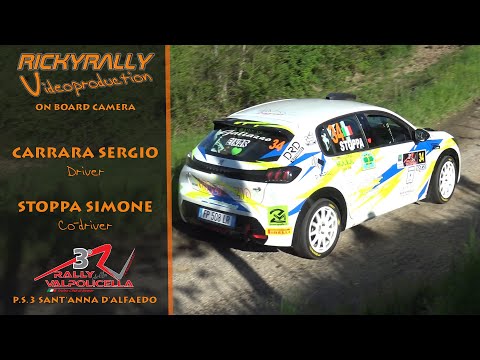OBC CARRARA - STOPPA // 3° Rally della Valpolicella 2021 // P.S.3 Sant'Anna d'Alfaedo