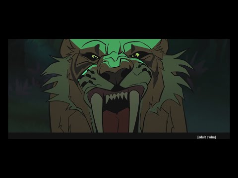 Genndy Tartakovsky's Primal | The Night Feeder vs The Sabre Toothed Tiger