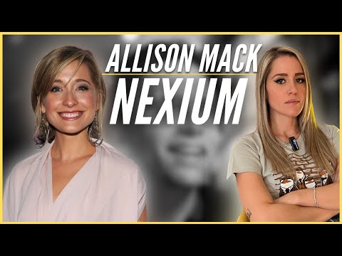 ALLISON MACK: In the most disturbing SUBWAY in the United States. Nexium!