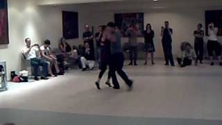 Rubén y Sabrina Veliz. Clase de Vals en Mallorca Tango Festival 2009