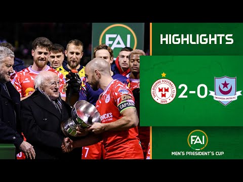 2025 Men's President's Cup | Shelbourne 2-0 Drogheda United | Highlights
