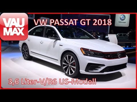 NEW 2018 Volkswagen Passat GT / US-Modell / 3,6-Liter-V(R)6-Motor