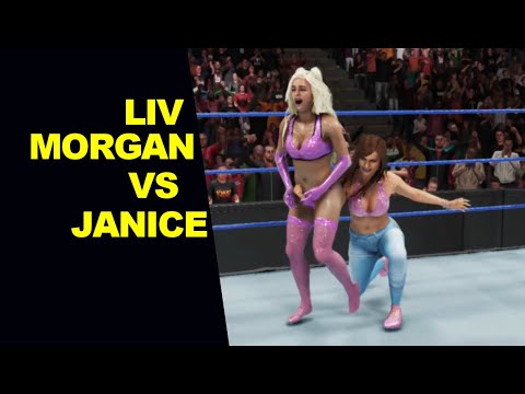 WWE 2K19 Liv Morgan vs Janice - Extreme Rules
