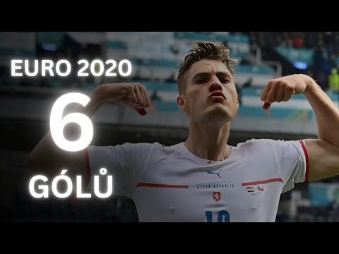VŠECHNY GÓLY ČESKA NA EURU 2020 (6 GÓLŮ)