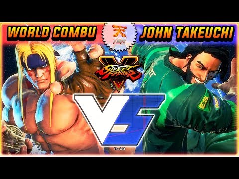 SFV/SF5 ✪ WORLD COMBU VS JOHN TAKEUCHI | RANKED MATCH - STREET FIGHTER V