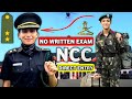 NCC Direct Entry To Indian Army Eligibility Qualification Selection Process Training