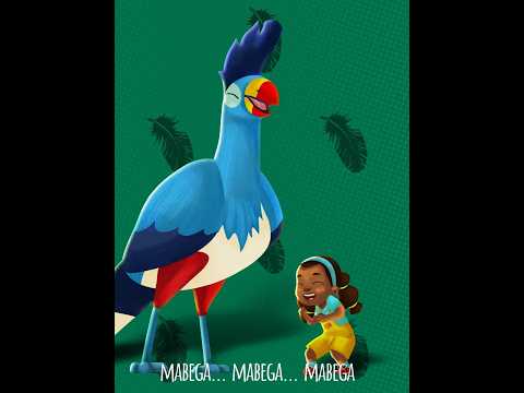 MABEGA MABEGA | Planting Song 🌱 | Uli & Tata's African Nursery Rhymes #shorts